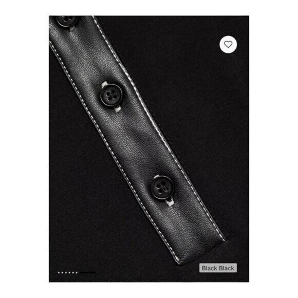 Staud Jay Black Polo Mini Dress Size Small - Picture 7 of 13